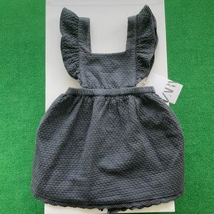 Zara Little Girls’ Pinafore Dress. Size 3-4.